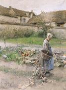Carl Larsson October oil painting artist